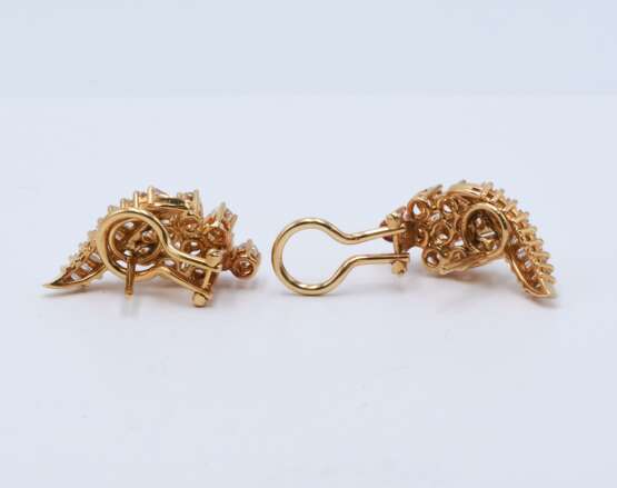 Diamond Ear Studs/Clips - фото 3