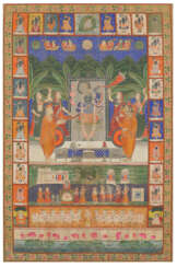 A PICCHVAI DEPICTING SRINATHJI