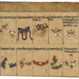 A THYASAPU MANUSCRIPT WITH ICONOGRAPHIC ILLUSTRATIONS OF MUDRAS - Foto 3