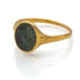 Ring mit römischer Gemme "Dextrarum iunctio" - Foto 3