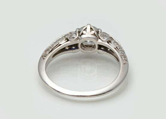 Brillant Platin-Ring - photo 3