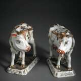 Paar Fayence-Kühe - фото 3