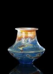 Vase mit Gemsen in Berglandschaft