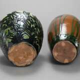 Zwei Majolika-Baluster Vasen - фото 4