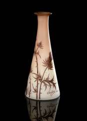 Vase mit Diesteldekor