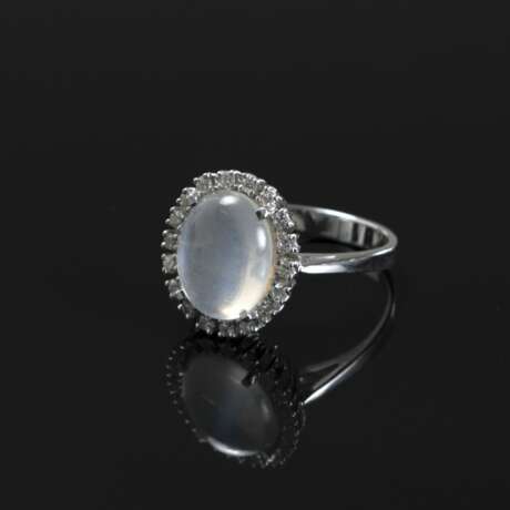 Mondstein-Diamant-Ring - photo 1