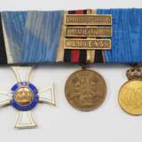 Preussen: Ordenschnalle eines Veteranen des deutsch-französischen Krieges mit 5 Auszeichnungen. - Foto 1