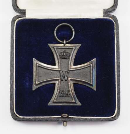 Preussen: Eisernes Kreuz, 1914, 2. Klasse, im Etui - S-W. - Foto 1