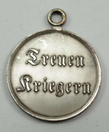 Sachsen-Weimar: Militär-Verdienstmedaille "Treuen Kriegern", in Silber. - photo 2