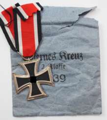 Eisernes Kreuz, 1939, 2. Klasse, in Verleihungstüte - 65.