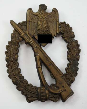 Infanterie-Sturmabzeichen, Bronze - AS im Dreieck. - Foto 1