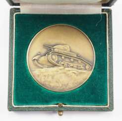 Medaille auf das Panzer Regiment 1, im Etui.