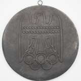 Eisengussmedaille "Im Jahre der Olympischen Spiele 1936". - photo 2