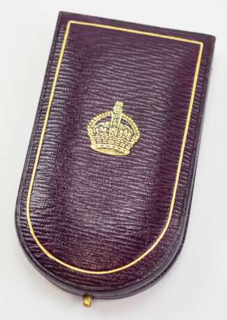 Großbritannien: Militär-Kreuz, Georg V. (1910-1936), im Etui. - Foto 3