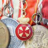 Österreich: Große Ordenschnalle eines Offiziers mit 11 Auszeichnungen. - Foto 5