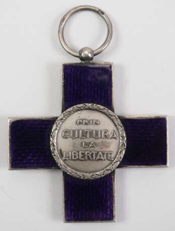 Rumänien: Kultur-Verdienst-Orden, 1. Modell (1931-1940), Ritterkreuz 2. Klasse. - Foto 3