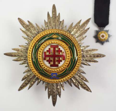 Vatikan: Ritterorden vom heiligen Grab zu Jerusalem, 4. Modell (seit 1904), Großkreuz Stern. - фото 1
