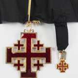 Vatikan: Ritterorden vom heiligen Grab zu Jerusalem, 4. Modell (seit 1904), Komtur Dekoration, mit Waffentrophäe. - Foto 2
