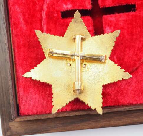 Indonesien: Orden des Stern von Indonesien, Großkreuz Satz, im Etui. - Foto 3