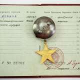 Sowjetunion: Held der sozialistischen Arbeit, mit Verleihungsbuch. - Foto 4