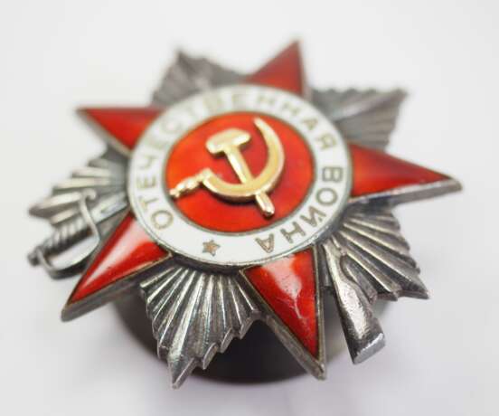 Sowjetunion: Orden des Vaterländischen Krieges, 2. Modell, 2. Klasse. - Foto 2