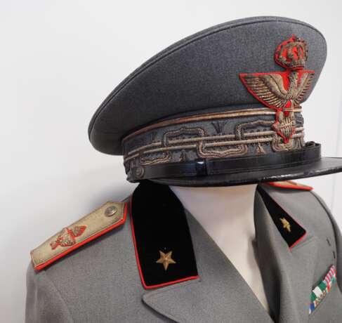Italien: Uniform Modell 1934 für einen Brigadegeneral der königlichen Armee. - Foto 3