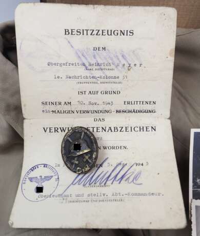 Wehrmacht: Konvolut Militaria. - photo 2