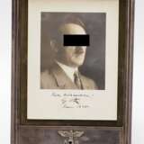 Adolf Hitler -Silberner Geschenkrahmen (Staatsrahmen). - фото 5