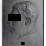 Adolf Hitler Eisenguss Wand-Plakette. - фото 1