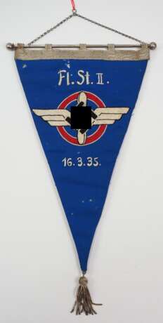 Deutscher Luftsportverband (DLV): Wimpel der Fl.St. II. - 1935. - photo 1