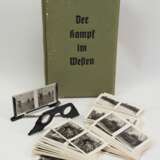 Raumbildalbum "Der Kampf im Westen" - braun. - photo 1