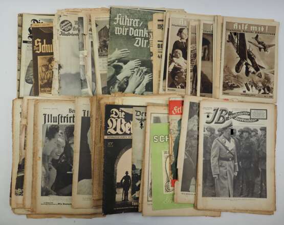 3.Reich: Lot Zeitschriften. - фото 1