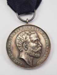 Schwarzburg-Sondershausen: Silberne Medaille für Kunst und Wissenschaft, Karl Günther 1898-1918.