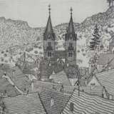 Nägele, Reinhold (1884-1972): Stadtkirche Murrhardt, 1923. - Foto 2