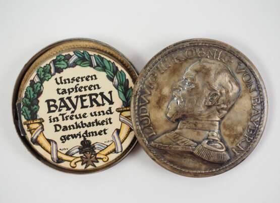 Bayern Thaler 1914-1916, im Überkarton. - Foto 4