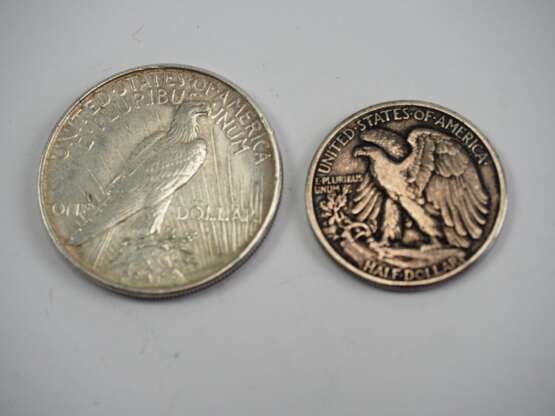 USA Liberty Dollar, Silbermünze - 2 Exemplare. - Foto 2
