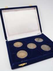 Ägypten: Münzen Piaster SILBER - 5 Exemplare. 