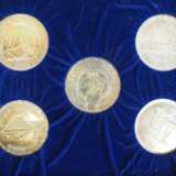 Ägypten: Münzen Piaster SILBER - 5 Exemplare. - фото 2