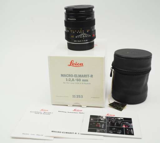 Leica: Macro-Elmarit-R 1:2,8/ 60mm. - Foto 1