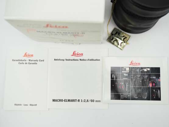 Leica: Macro-Elmarit-R 1:2,8/ 60mm. - фото 3