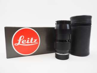Leica, Wetzlar: Objektiv 'TELE-ELMAR-M 1:4/ 135 mm'. 