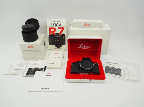 Leica: Spiegelreflexkamera R-E, Summicron-R etc., unbenutzt. - photo 1