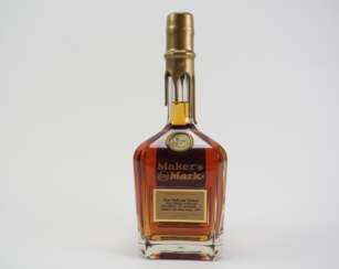 Maker's Mark Kentucky Straight Bourbon, personally selected for. 