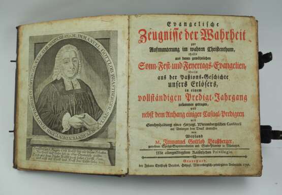 I. G. Brastberger, Evangelische Zeugnisse der Wahrheit, 1791. - Foto 3