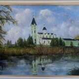 Braіlіvskiy women's monastery Carton Peinture à l'huile Impressionnisme современный пейзаж Ukraine 2023 - photo 3