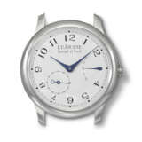 F.P. JOURNE. A RARE AND LARGE STAINLESS STEEL WALL CLOCK - Foto 1