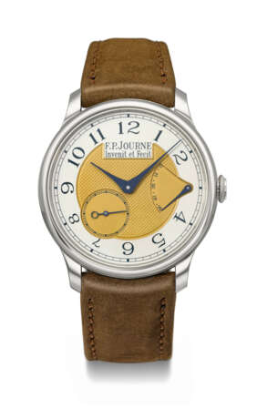 F.P. JOURNE. A VERY RARE AND ATTRACTIVE STAINLESS STEEL LIMITED EDITION WRISTWATCH WITH POWER RESERVE - Foto 1