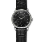 F.P. JOURNE. AN EXCLUSIVE AND VERY ATTRACTIVE PLATINUM WRISTWATCH WITH POWER RESERVE AND BLACK DIAL - фото 2