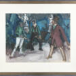 Dönselmann, Karl; Fechter im Park - Auktionsarchiv