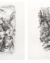 Fronius, Hans; Paar Lithografien